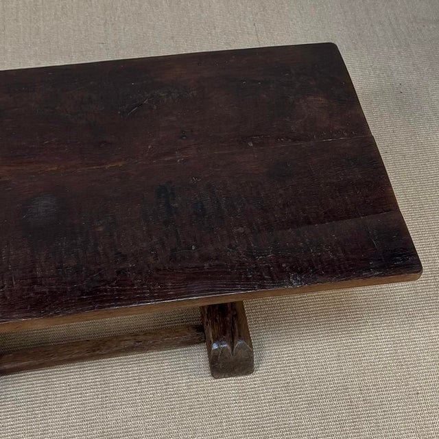 19th Century Rustic Solid Oak Coffee ~ Cocktail Table For Sale - Image 16 of 16