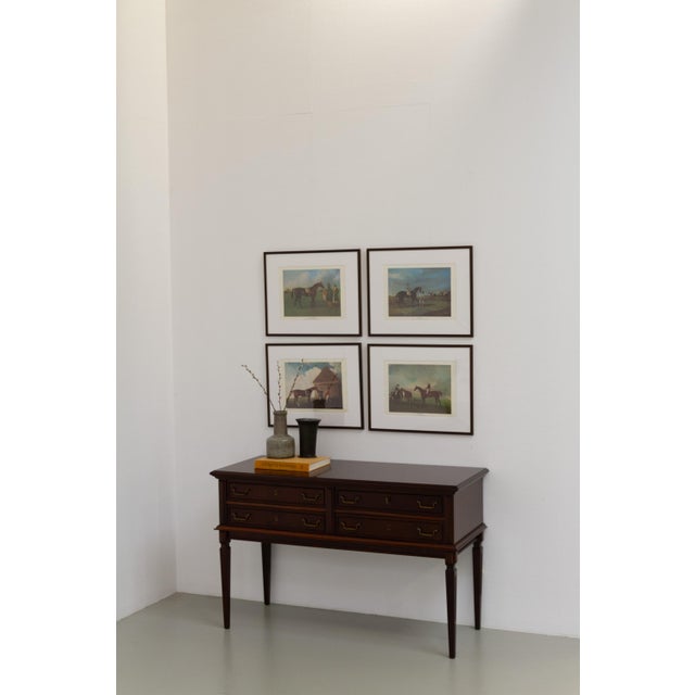 John Frederick Herring Sr, Bay Horse Touchstone, Late 20th Century, Print, Framed For Sale - Image 3 of 15