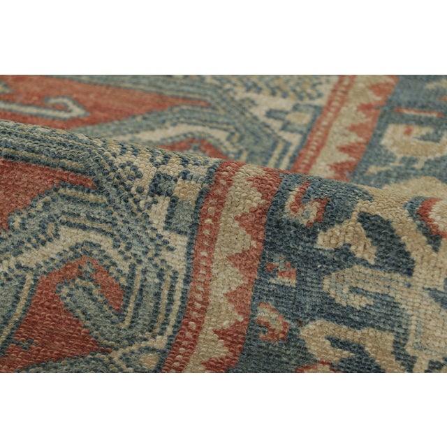 Antique Bibikabad Rug With Allover Boteh and Geometric Borders - Rug & Kilim For Sale In New York - Image 6 of 7