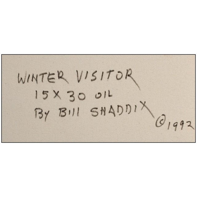 1990s 1990s Winter Visitor, Bill Shaddix For Sale - Image 5 of 7