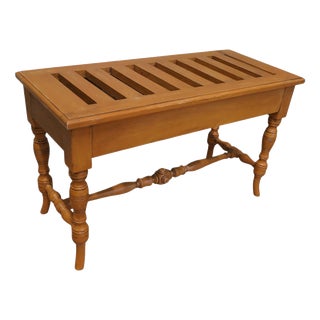 Arts and Crafts Golden Oak Luggage Rack, 1880 For Sale