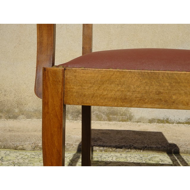 Vintage Art Deco Bridge Chairs, 1940s, Set of 3 For Sale - Image 6 of 18