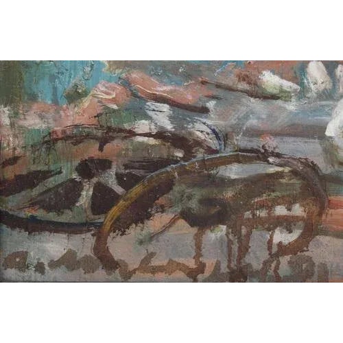 1982. Cardboard, oil. 50x40 cm. Aleksandrs Misjurevs.