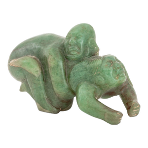 Olmec Pre-Columbian Jade Erotic Sculpture