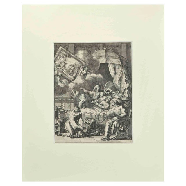 Romeyn de Hooghe, La Manière de se Bien Preparer à La Mort, Etching, 1700 For Sale