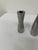Chrome Erika Pekkari Steel Candlestick Holders, 1990s - Set of Three For Sale - Image 8 of 13