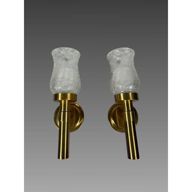 1960s Modern Wall Sconces by Jean Perzel, 1960, Set of 2 For Sale - Image 5 of 5