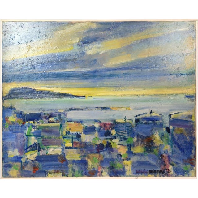 Zakarias Heinesen, Torshavn, 2021, Painting on Canvas For Sale - Image 11 of 11