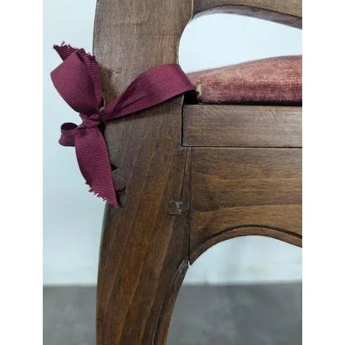 Brown Louis XV Style Caned Chairs, Set of 8 For Sale - Image 8 of 11