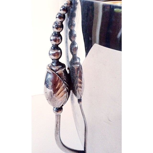 Silver Ice Bucket with Mercury Glass Liner Chairish