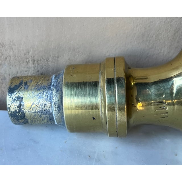 Antique French Brass Water Spout / Faucet For Sale In San Francisco - Image 6 of 18