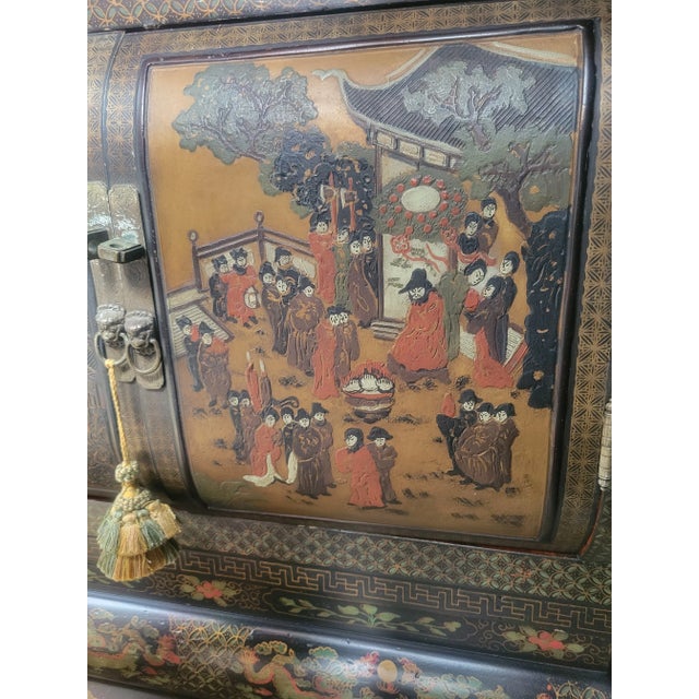 Mid 20th Century Asian Style Entry Table For Sale - Image 10 of 13