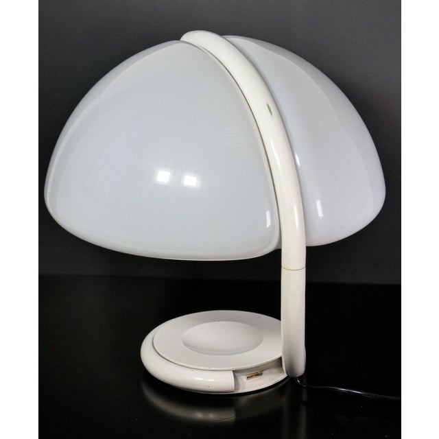 Glass Snake Table Lampby Elio Martinelli, 1965 For Sale - Image 7 of 11