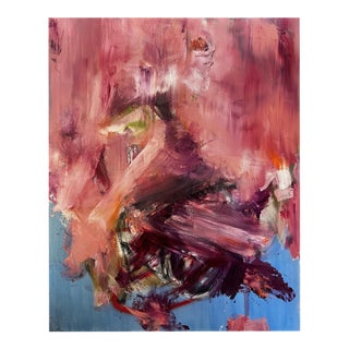 Contemporary Abstract Oil and Acrylic on Canvas "Skynet" by Tommaso Fattovich For Sale