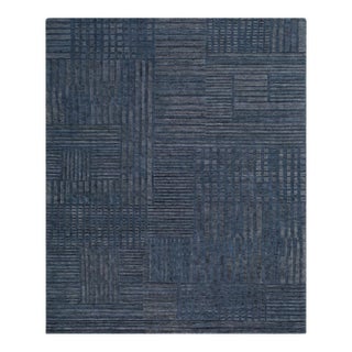 Bergamo Handmade Rug Slate 2x3 For Sale