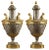 Mid-19th Century Vases in Ural Granite and Gilt Bronze, Set of 2 For Sale