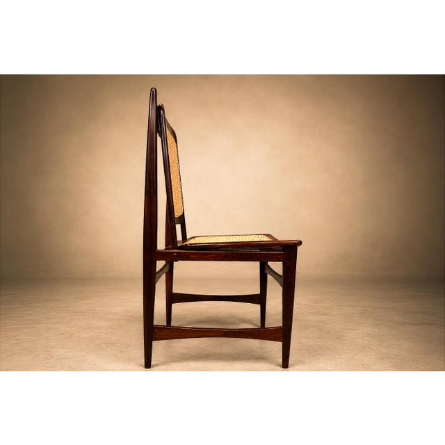 Set of Ten Brazilian Mid-Century Dining Chairs by Alexandre Rapoport, 1960s For Sale - Image 17 of 18
