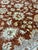 7ft 11in × 9ft 11 in Pak-Veg Hand-Knotted Floral Wool Area Rug For Sale - Image 9 of 12