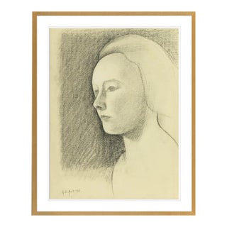1920s Profile of a Woman, George Ault For Sale