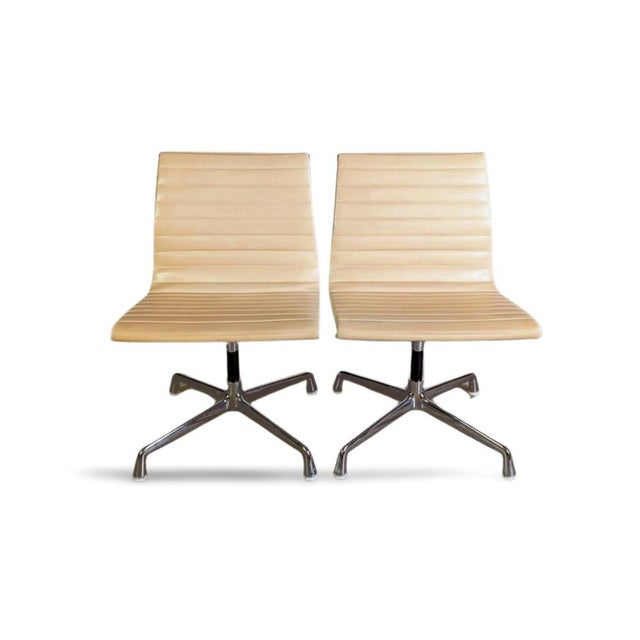 EA 106 Chairs by Charles and Ray Eames for Herman Miller, Set of 2 For Sale - Image 13 of 13