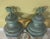 American Pair of Vintage Brass Wall Lantern For Sale - Image 3 of 11