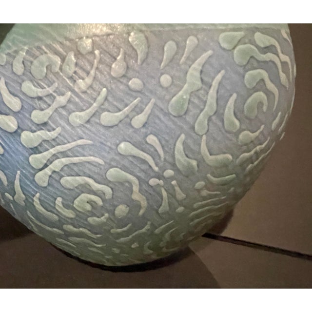 Contemporary 1990s Don Davis Pottery Vase For Sale - Image 3 of 6