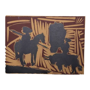 1980s "Avant le Pique" (43) Linocuts After Pablo Picasso