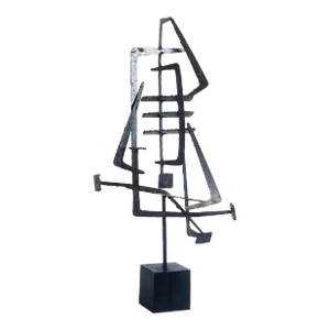 1950s Studio Forged Metal Sculpture