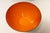 Set of Three Danish Modern Krenit Bowls by Herbert Krenchel in Orange, Mint, and Blue Enamel For Sale In New York - Image 6 of 12