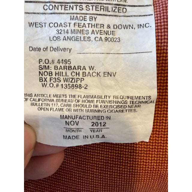 Contemporary Patricia Edwards Nob Hill Rose Pink Lounge Chairs, Pair For Sale - Image 3 of 12