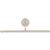 Emery 24" Picture Light in Polished Nickel Designer: Amber Lewis Finish: Polished Nickel Height: 4.5" - 7" Width: 24"...