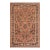 1980s Classic Ziegler Orange Blue Hand-Knotted Wool Rug - 9'11'' X 14'3'' For Sale