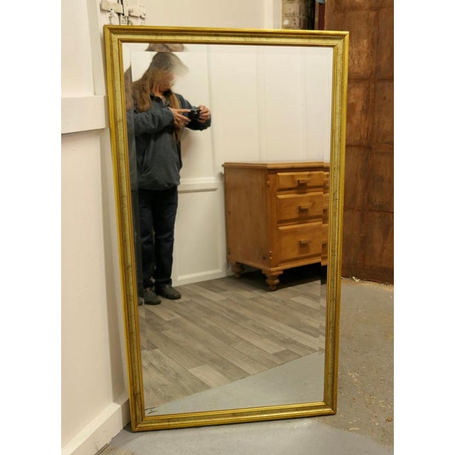 Long Gilt Dressing Mirror, 1960s For Sale - Image 3 of 9