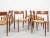 This set of 8 dining chairs is designed by Niels Otto Møller and manufactured by J.L. Møllers Møbelfabrik in Denmark in...