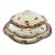 Late 1800s English Imari Style Miniature Sauce Tureen With Tiered Double Underplates For Sale