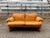 Coronado Sofa in Cognac Leather by Afra & Tobia Scarpa for B&B Italia / C&B Italia, 1970s For Sale - Image 3 of 18