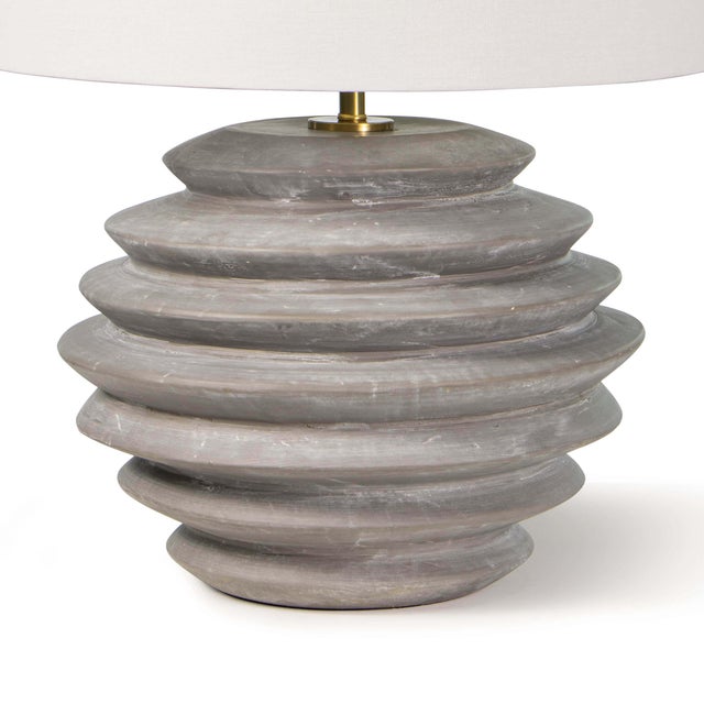 Traditional Regina Andrew Canyon Ceramic Table Lamp For Sale - Image 3 of 4
