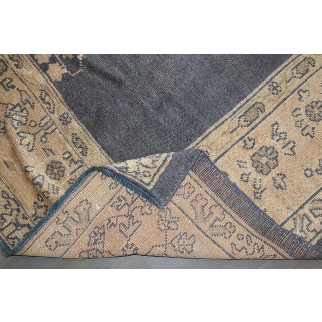 Antique Zabihi Collection Turkish Oushak Rug - 8'8" x 10'8" For Sale - Image 9 of 10