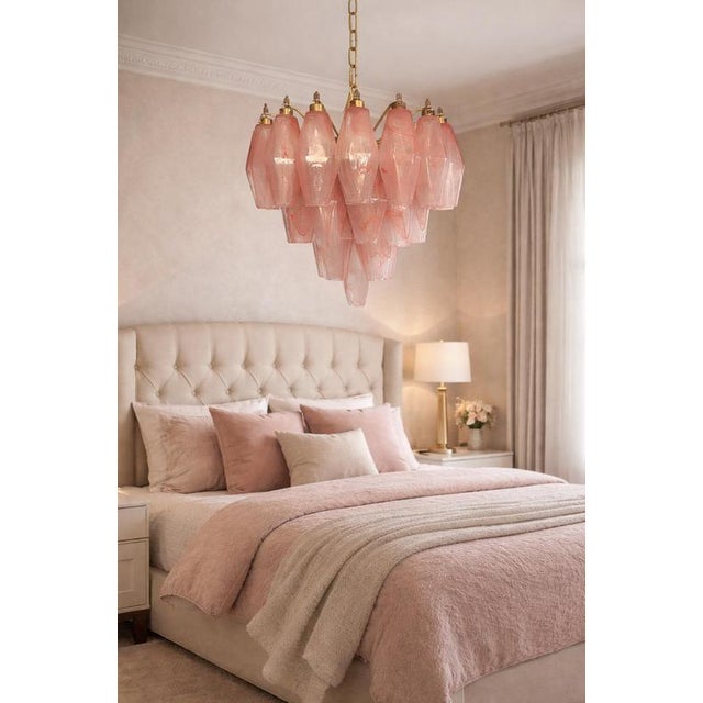 Vintage Murano Glass Chandeliers, 1990 For Sale - Image 11 of 13