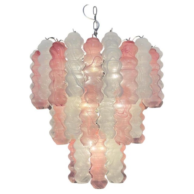 Italian Chandelier in Murano Glass, 1980s For Sale - Image 6 of 18