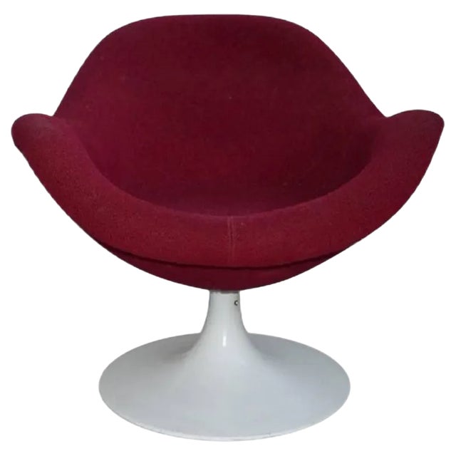 Mid-Century Swivel Shell Armchair from Miroslav Navratil, 1960s For Sale