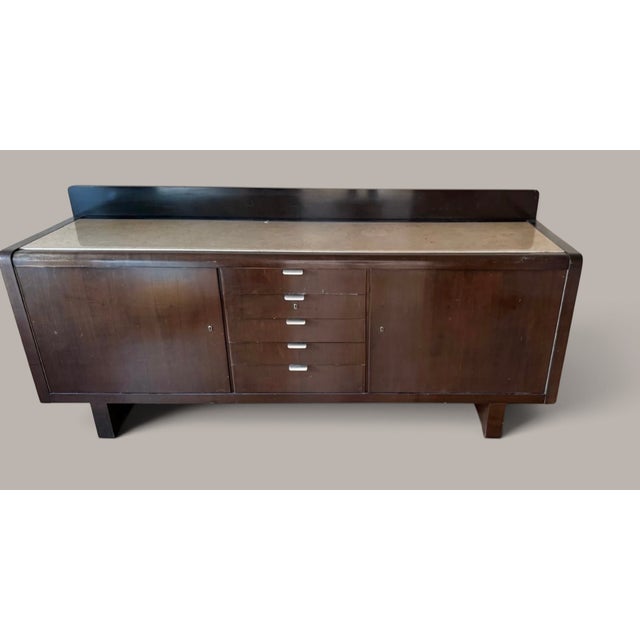 Large Art Deco Sideboard by Hans Hartl for Deutsche Werkstätten Hellerau, 1930 For Sale - Image 3 of 7