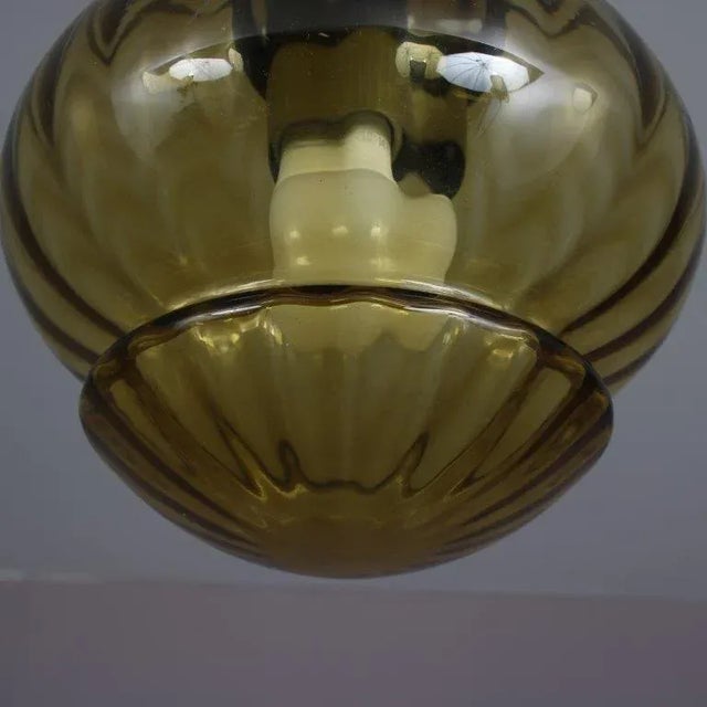 Glass Hanging Lamp by Raak, Netherlands, 1960s For Sale - Image 7 of 12