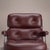Eames Time Life Executive Chair in Original Bordeaux Leather by Herman Miller For Sale - Image 9 of 12