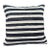 Turkish Hemp Pillow Cushion Natural Beige Black Cushion Cover 20x20 For Sale