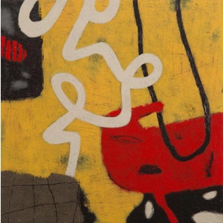 Contemporary "First Signs #2" Original Artwork by Janette Dye For Sale