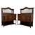 19th Century Antique French Marble-Top Cabinets with Mirrors, Set of 2 For Sale - Image 17 of 17
