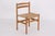 Oak Chairs with Paper Weaving by Kurt Østervig, Denmark, 1960s, Set of 4 For Sale - Image 6 of 12