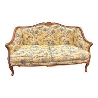 Late 20th Century Country French Provincial Sofa Settee For Sale