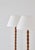 Wood Scandinavian Cabinetmaker Floor Lamps in Turned Oakwood, 1950s, Set of 2 For Sale - Image 7 of 18